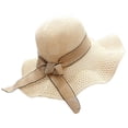 thumbnail image 5 of Tea Party Hats Easter Womens Summer Dress Hat Wide Leaf Flower Bridal Shower Hat Sun Hats Beach Hat, 5 of 5