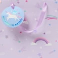 thumbnail image 3 of Medium Unicorn Rainbow Birthday Gift Bag with Tag Purple –, 3 of 5