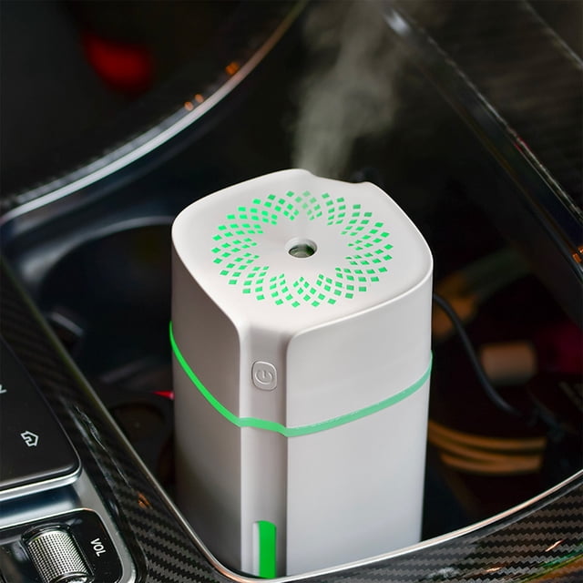Dvkptbk Purificateur d'Air Mini Humidificateur, Humidificateurs Portables avec Led, Mini Humidificateur USB Portable pour Chambre, Voyage, Bureau et Plantes. Visible, Silencieux, Brume Fraîche Cuisine & Salle à Manger