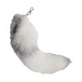 thumbnail image 1 of asddcavvf Porte-Clés Queue Mignonne 3D Pendentif Femme Porte-Clés Pompons Porte-Clés à la Mode Poilu, 1 of 5