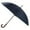 Black, variant on Auto Open Wooden Stick Umbrella, British Tan, One Size