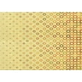 thumbnail image 1 of Ahgly Company Indoor Rectangle Patterned Sun Yellow Area Rugs, 7' x 9', 1 of 1