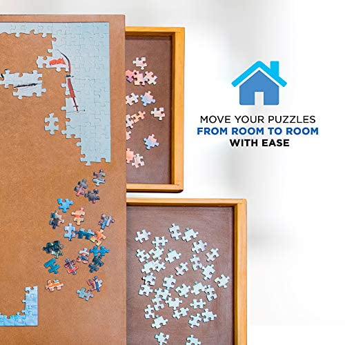 Flywake Boîte de puzzle empilable Plateau de tri de puzzle Trieur en  plastique Boîte de rangement de puzzle 