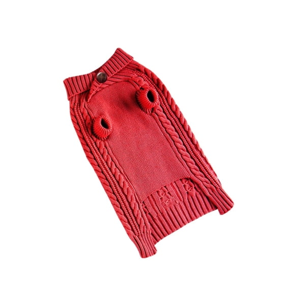 BAIANNAN Small Large Cat Dog Clothes Sweater Jumper Jersey Winter Warm Puppy Chihuahua Dachshund Christmas Turtleneck