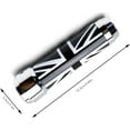 thumbnail image 2 of Black/Grey UK Union Jack Flag Alloy Metal Handbrake For Gen1/Gen2 Mini Cooper R50 R52 R53 R55 R56 R57 R58 R59, 2 of 9