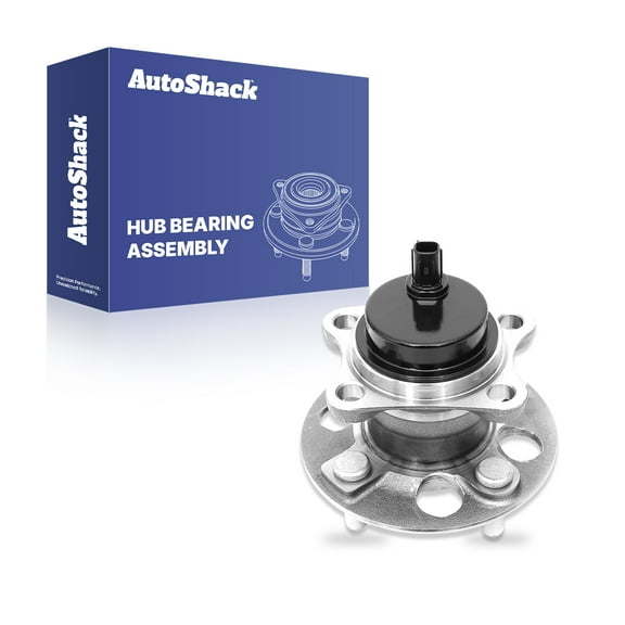 AutoShack Rear Wheel Hub Bearing Assembly Left or Right with ABS Replacement for 2006-2014 Toyota Yaris 2012-2019 Toyota Prius C 2013 Scion iQ 1-PC