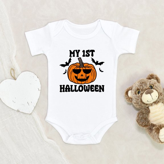 Newbabywishes - Spooky First Halloween Baby Clothes for Boys and Girls - Pumpkin Baby Clothing