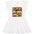 thumbnail image 3 of Inktastic My Grandpa Loves Me Superhero Girls Toddler Dress, 3 of 5