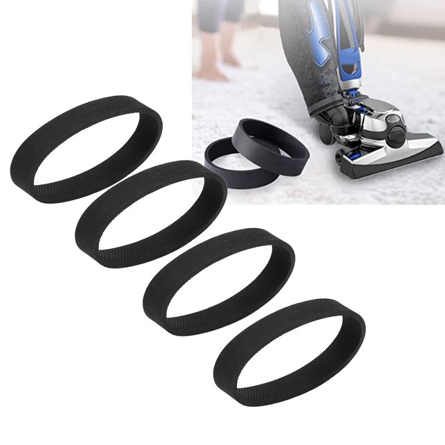 Vacuum Belt, 4Pcs Easy Installation Low Noise Vacuum Cleaner Belt Stable for Replacement