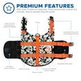 thumbnail image 7 of Paws Aboard Dog Life Jacket, Neoprene Dog Life Vest for Swimming and Boating - Grey/Orange, 7 of 7
