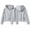 Grey, variant on lnmuld Solid Boys Girls Zip Up Hoodie Jacket Long Sleeve Front Pocket Hooded Sweatshirt Kids Casual Daily School Outerwear Top 4-5 Years,Grey