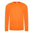 thumbnail image 1 of AWDis Just Cool Mens Long Sleeve Cool Sports Performance Plain T-Shirt, 1 of 3