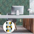 thumbnail image 6 of Yayeee Toggle Light Switch Wall Plate 1-Gang 4.5"x2.7" Home Decorative Outlet Cover, Yellow Checkered Pattern, 6 of 7