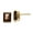 Yellow, variant on Auriga Fine Jewelry 14K White Gold Emerald-cut Citrine Stud Earrings for Women (L- 0.36 inch, W- 0.28 inch)
