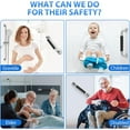 thumbnail image 3 of Barras de apoyo para bañeras y duchas, paquete de 2, barras de apoyo antideslizantes para discapacitados para duchas, barras de seguridad para bañeras y baños para personas mayores, manijas de ducha,, 3 of 5