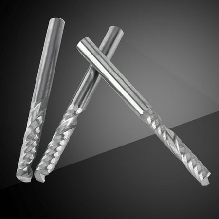 

OTVIAP Milling Cutter 10pcs End Mill For MDF Wood Cutting Acrylic