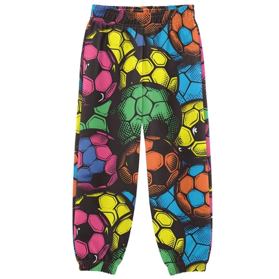 joogoo Art Soccer Footballs Boys' Sweatpants Jogger Pants 5-6Y