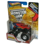 Hot Wheels Monster Jam (2012) Spider-Man Toy Truck w/ Crushable Car