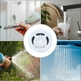 thumbnail image 5 of Uxcell G1/2 POM Limitador de flujo reductor de agua para cabezal de ducha 10 Pcs 2.5pgm Blanco 0.56 x 0.54 pulgadas, 5 of 5