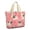 Pug and Love, variant on Tote Bag for Women - Pug and Footprints Shoulder Bag - Large Utility Work Duffle Bag with Zipper Handbag for Travel, Work, Sprots