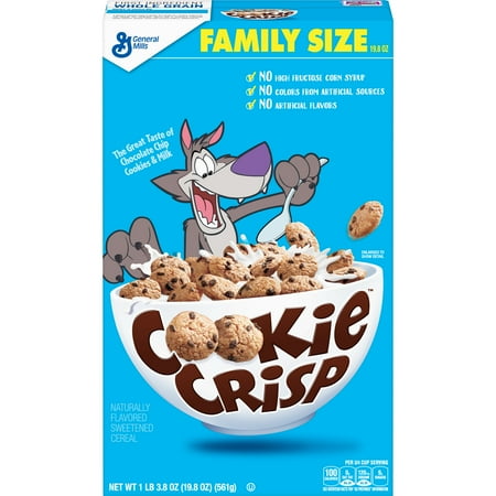 UPC 016000272965 product image for Cookie Crisp Cereal, Chocolate Chip Cookie Flavored, 19.8 oz | upcitemdb.com