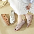 thumbnail image 3 of Soft Sole Mum Sandals Women Summer Flats Comfortable Non-slip Loafers Breathable Solid Colour Walking Shoes Sapatenis Feminino, 3 of 6