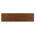 thumbnail image 4 of Sunset Trading Dakota Sofa Console Table w Drawers Shelf Brown Gray Solid Wood, 4 of 9