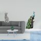 thumbnail image 2 of Elegante escultura de resina de y gato, figura decorativa coleccionable para sala de estar, dormitorio, oficina, estantería, entrada, mesa,, 2 of 8
