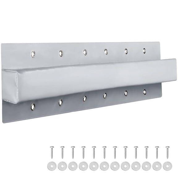Ebaokuup Straight Dock Bumpers, Marine Edge Fender for Docking Protection