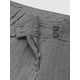 thumbnail image 5 of Pantalones elásticos de cintura baja para mujer con bolsillos, pantalones de vestir con pierna acampanada, pantalones pequeños para trabajo de oficina BusinessD-gray-double ButtonMedium, 5 of 5