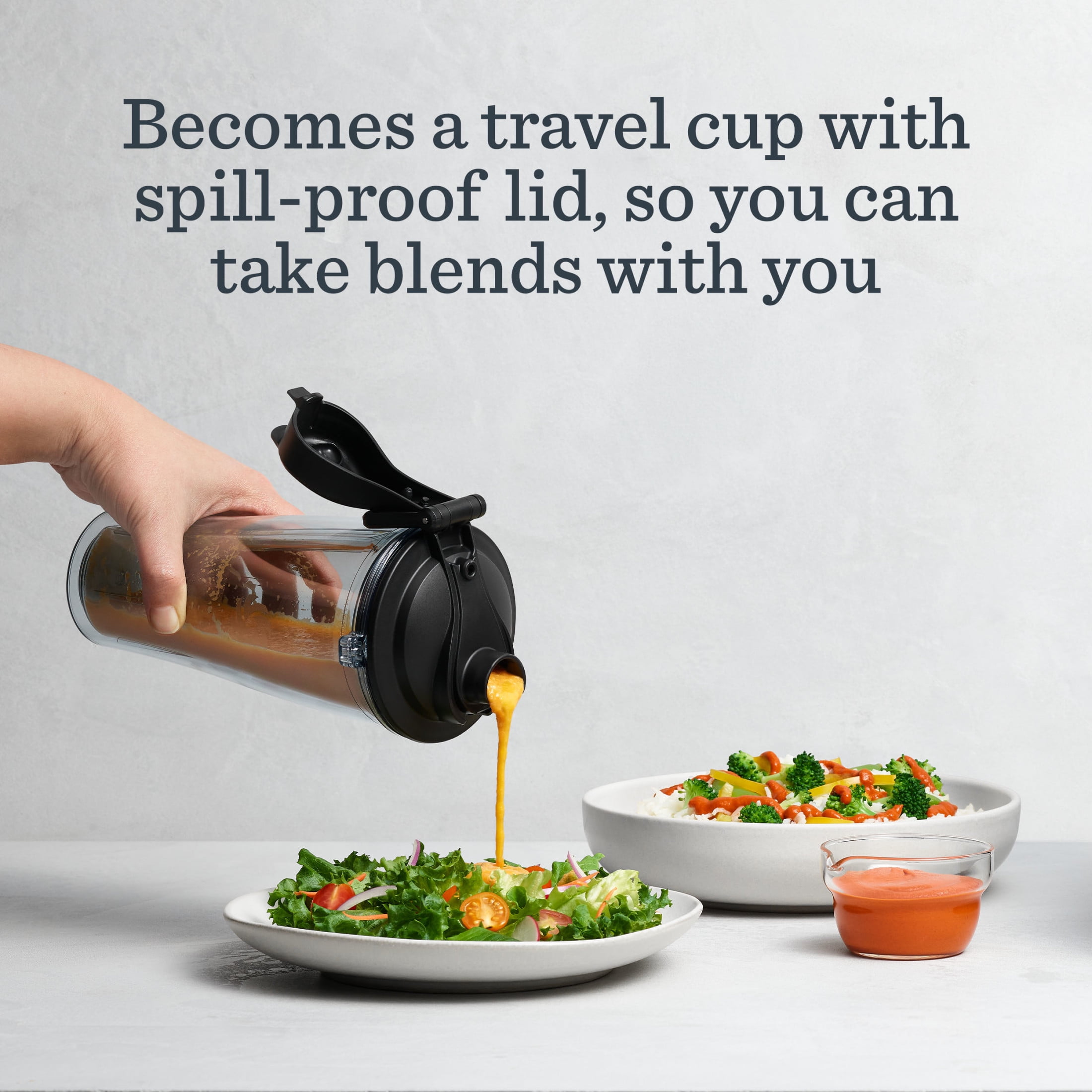 Vitamix Personal Blender Cup Adapter with 20-Ounce Blade Blend