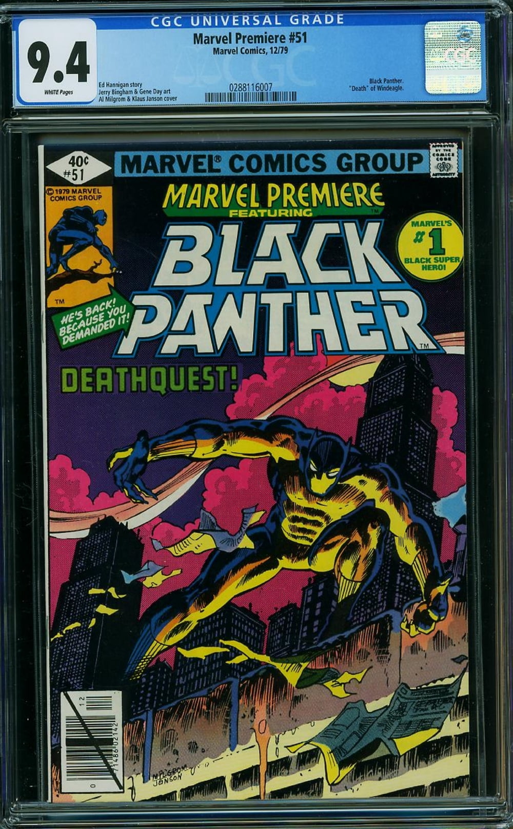 Cover of Marvel Premiere #51