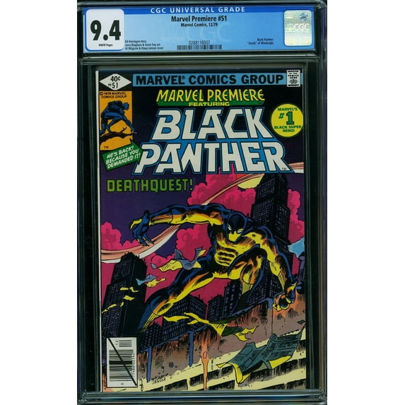 Marvel Premiere #51 - CGC 9.4 Comic Book