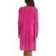 thumbnail image 3 of Conjuntos de bikini de tirantes cruzados ajustables para mujeres INSPIRE CHIC, 3 piezas de traje de baño con acentos transpirables, talla X-Large, rojo rosa, 3 of 5