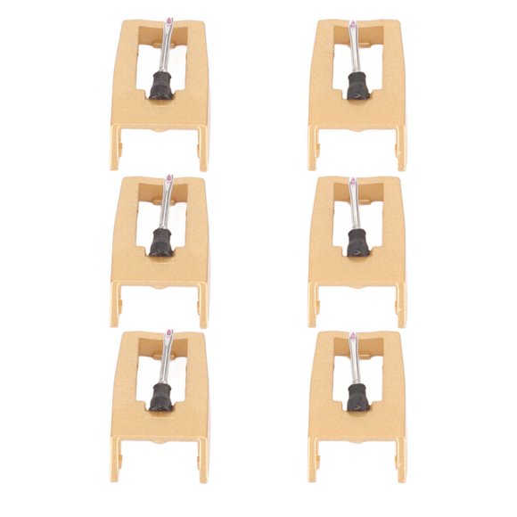 Aiguille pour Tourne-Disque, Remplacement de Stylet pour Tourne-Disque 6 Pcs Finement Conçu pour Phonographe