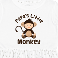 thumbnail image 4 of Inktastic Papas Little Monkey Boys Funny Girls Toddler Dress, 4 of 5