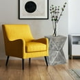 thumbnail image 4 of Joveco Concrete Side Tables,Patio Accent Table,Weatherproof Outdoor End Table,Gray, 4 of 5