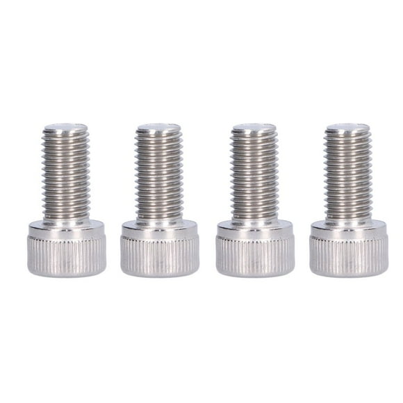 HLONK Hex Bolt Socket Cap Screw A2 Stainless Steel 1.25mm Fine Pitch Fastener Hardware M10x20 - Durable & Corrosion Resistant for Secure Fixing