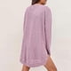 thumbnail image 3 of Women's Long Sleeve Plus Size Waffle Knit Fall Top rose red XXL, 3 of 4