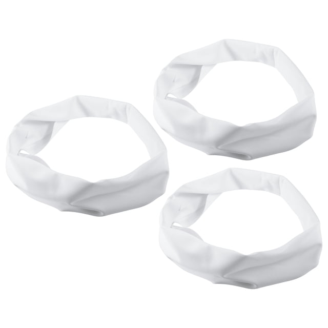 Diademas Deportivas Unique Bargains 3 uds Blanco 25x7,5cm