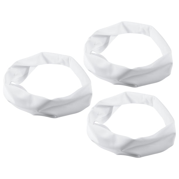 Diademas Deportivas Unique Bargains 3 uds Blanco 25x7,5cm