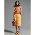 thumbnail image 4 of Women Y2k Ruffle Hem Spaghetti Strap Going Out Crop Tops Sleeveless Babydoll - Shirts Orange Color S, 4 of 8