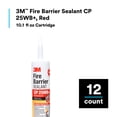 thumbnail image 2 of Sellador de barrera contra incendios 3M CP 25WB+, cartucho rojo de 300 ml, 2 of 5