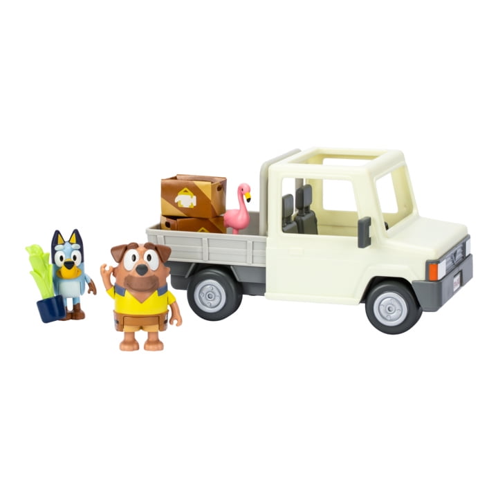 Bluey S10 Tradies Ute Vehicle with Stickers
