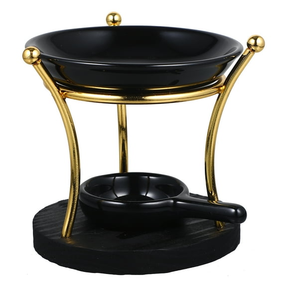 LIYUNMIAO Ceramic Tealight Candle Holder Incense Burner Essential Oil Diffuser Desktop Decor