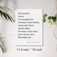 thumbnail image 2 of Canvas Wall Art Inspirational Quote Canvas Print Positive Canvas Painting Home Bedroom Wall Decor Framed Gift for Girl Women 12x15 Inch, 2 of 5