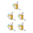 thumbnail image 2 of Guardoinrt Stuffed Animal Plush Toys with Night Projector and Music Light Hedgehog 5Set, 2 of 6