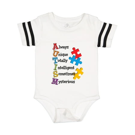 

Inktastic Autism Acrostic Gift Baby Boy or Baby Girl Bodysuit