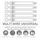 thumbnail image 5 of Organizador de cables de silicona, organizadores de gestión de cables, 5 uds., 5 of 6