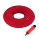 thumbnail image 2 of Cojín inflable tipo dona de PVC grueso con forma redonda para evitar las úlceras por presión, a prueba de fugas, para silla de ruedas, color rojo, 2 of 2
